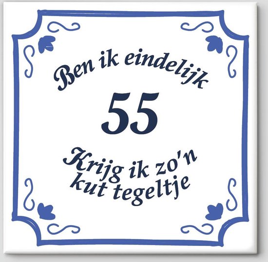 Tile sort 55 ans | Ben enfin 55 ans, j'ai une telle tuile| Plaques avec