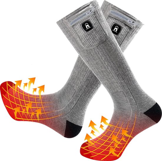 Safecourt Verwarmde sokken - Elektrisch verwarmd - Sokken | bol.com