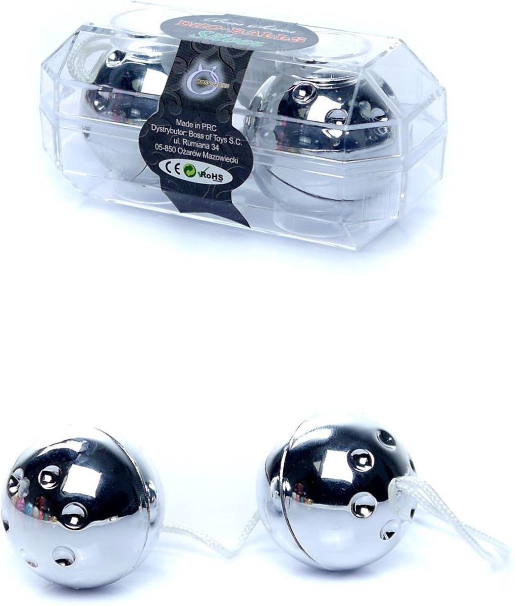 Vagina balletjes -Duo-Balls Silver