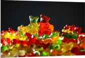 Forex - Gekleurde Gummyberen  - 120x80cm Foto op Forex