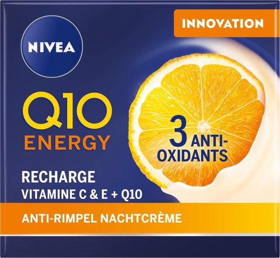 NIVEA Q10plusC Energy Vitamne C & E + Q10  Nachtcrème - 50ml