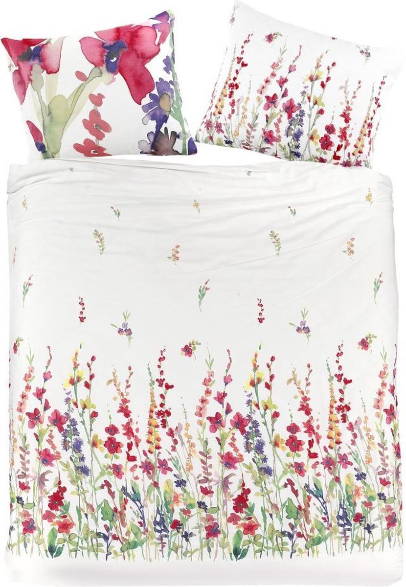 Papillon Flowerfield Dekbedovertrek - Tweepersoons - 200x200/220 - Multi