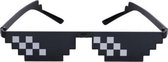 Lunettes Thug Life 8 bits pixel - Deal with it - 2 pièces