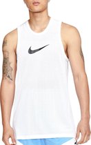 Nike Dri-FIT Crossover  Sporttop - Maat XXL  - Mannen - wit,zwart