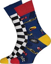 Many Mornings sokken Formula racing - Unisex - Maat 35-38