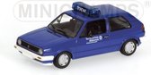 De 1:43 Diecast Modelcar van de Volkswagen Golf II van 1985 TWH. Dit schaalmodel is beperkt door 1008pcs. De fabrikant is minichamps. Dit model is alleen online beschikbaar.