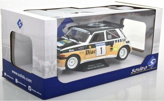 Renault Maxi 5 Turbo 1986 – Solido 1/18 – WRC Rallye Armor – Collection