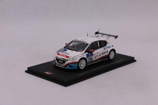 SPARK PEUGEOT 208 GTI 24H NURBURGRING 2013 EN BOITE 1/43 AG K2