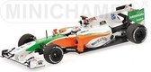The 1:43 Diecast Modelcar of the Force India F1 Mercedes VJM03 #14 of 2010. The driver was Adrian Sutil. The manufacturer of the scalemodel is Minichamps.This model is only online available