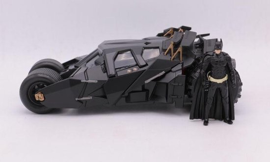 Voiture Batman 2008 1/24 Batmobile Tumbler 1:24 – Batman The Dark Knight 2008 Par Jada Toys – Avec Figurine