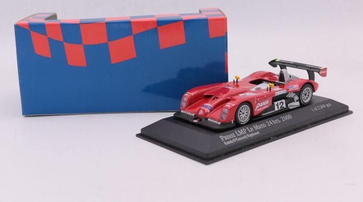 Miniature 1/43 Panoz LMP - 24h Du Mans 2000 N°11 - Minichamps Occasion Très Bon état