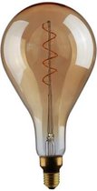 Civilight LEDincand DA165 - E27 Bulb - Decoratieve Goudkleurige LED Filament "Ballon" - Extra Warm Wit - Dimbaar