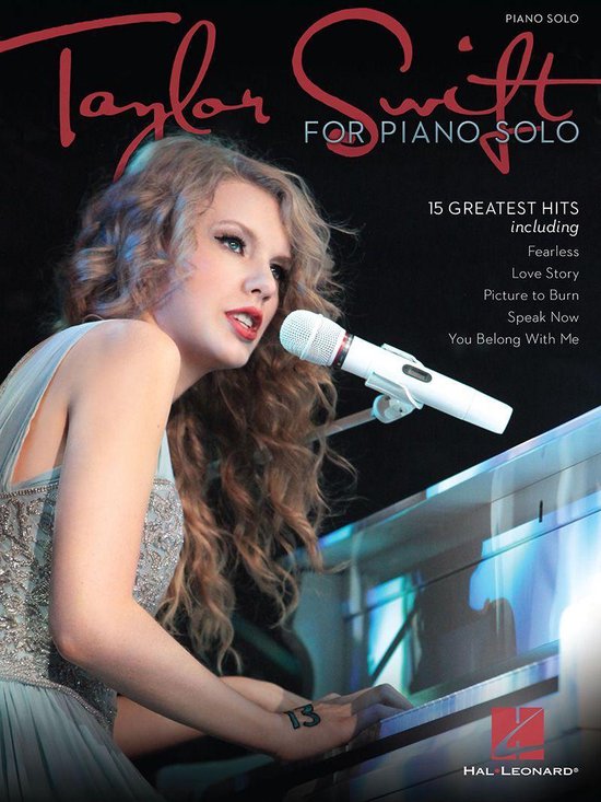 Taylor Swift for Piano Solo - cover