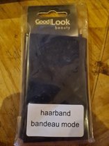 Zwarte haarband GoodLook