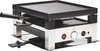 Solis 5 in 1 Tafelgrill 791 Gourmetstel 4 Personen - Grill, Wok, Pizzamaker, Raclette en Pannenkoeken - Raclette Gourmet Set - Bakplaat Gourmetten - Zilver/Zwart