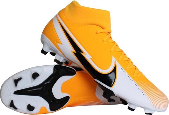 Nike Mercurial Superfly 7 Academy FG/MG voetbalschoenen heren oranje/wit |  bol.com