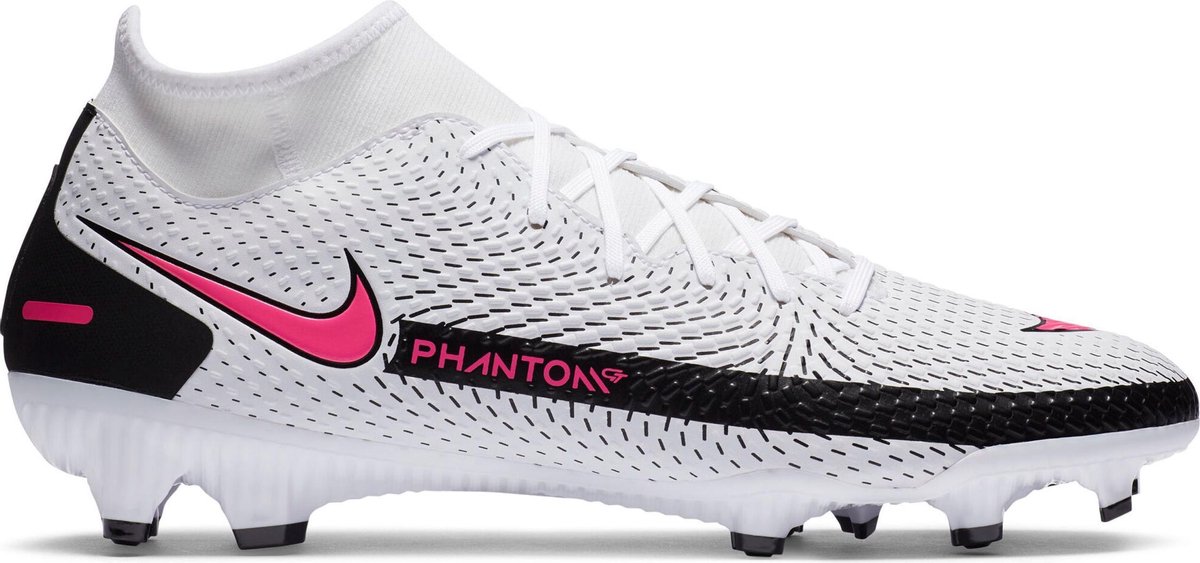 Nike Phantom GT Academy FG/MG voetbalschoenen heren wit/roze | bol.com