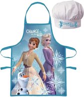 Tablier Disney Frozen avec toque de chef, 3-8 ans