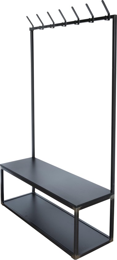 Spinder Design Diva - Staande Kapstok - 120x180 cm - Blacksmith/Zwarte  plank | bol.com