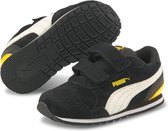 Puma Sneakers - Maat 21 - Unisex - zwart - wit - geel