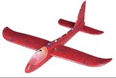 Zweefvliegtuig met LED verlichting - 3 stuks - Blauw Paars en Rood - uniek sint kerst cadeau