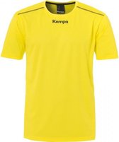Kempa Poly Shirt Heren - sportshirts - geel - Mannen