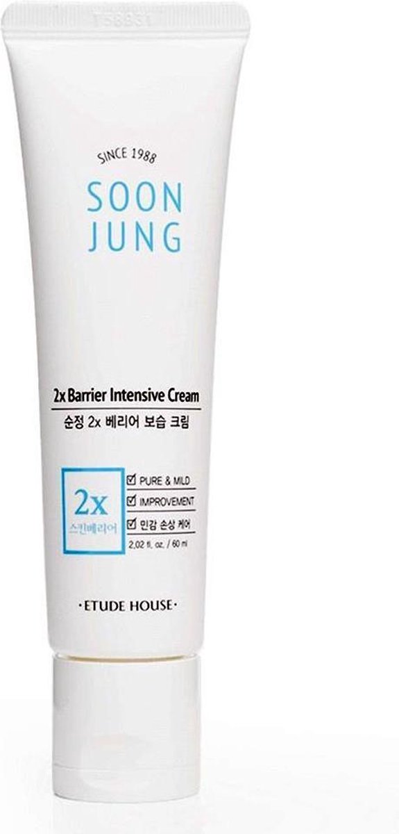 Soon Jung 2x Barrier Intensive Cream - Etude House - ETUDE HOUSE