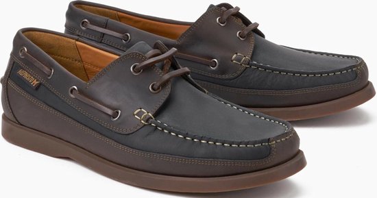 Mephisto Boating - heren veterschoen - zwart - maat 47.5 (EU) 12.5 (UK)