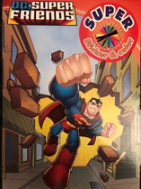 kleurboek superman friends met stickers van supperman