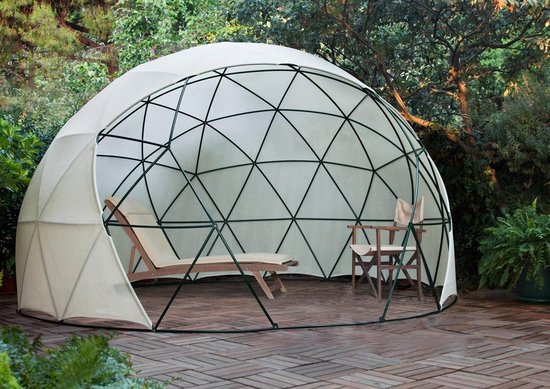 JARDTEC Cottage de jardin polyvalent pour espaces de vie en dôme géodésique  extérieur... | bol.com