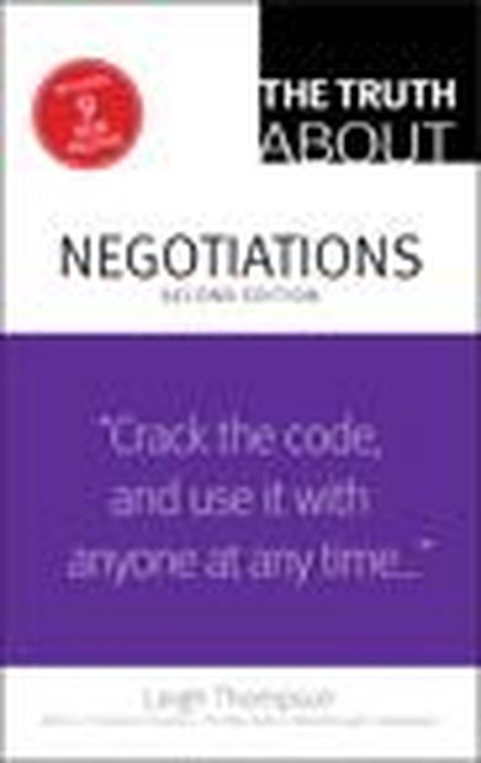 The Truth About Negotiations - cover