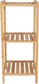 Veelzijdige Open Kast Bamboe 75 x 33 x 33 CM - badkamerrek