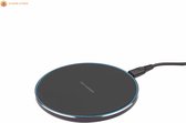 Draadloze Oplader 10W Zwart - Snellader - Wireless fast charger - Draadloze oplader - For Iphone & Samsung - Universeel