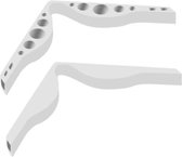 Pont de nez en silicone | Anti-buée blanc
