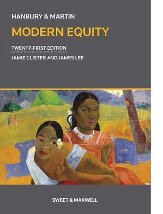 Hanbury & Martin - cover