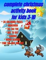 Complete Christmas Activity Book for Kids