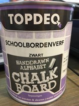 TOPDEQ schoolbordenverf zwart