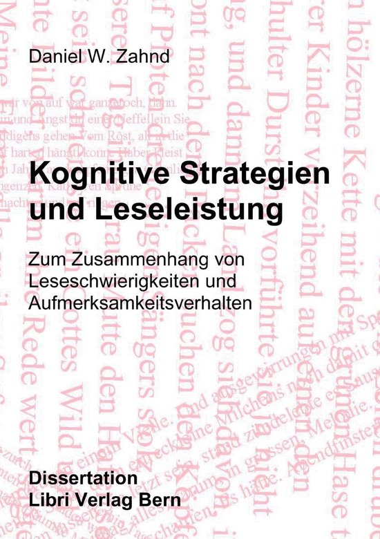 Kognitive Strategien und Leseleistung - cover