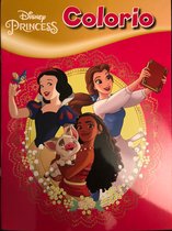 kleurboek disney princess vol met prinsessen