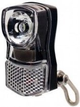 Ikzilight koplamp led batterij kroonbout aan/uit met rvs beugel bulk