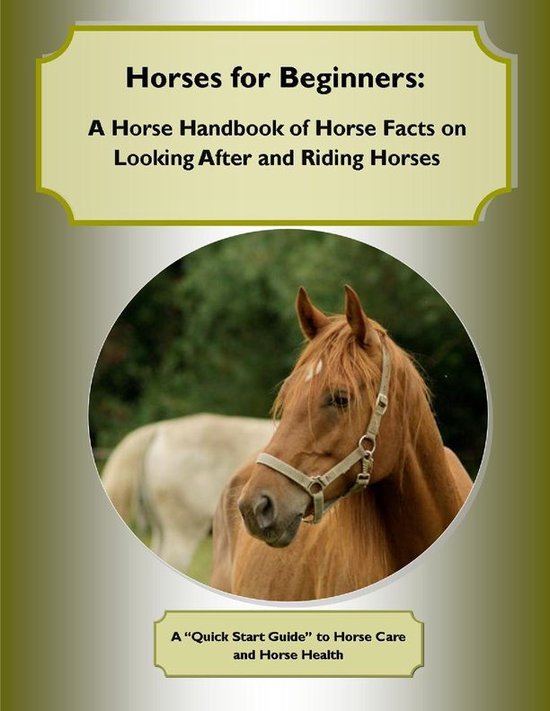 Horses for Beginners A Horse Handbook of Horse Facts on Looking After