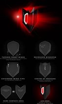Harrows Velos Green - Dart Flights