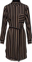 EMMA DRESS STRIPE (M.BLACK)