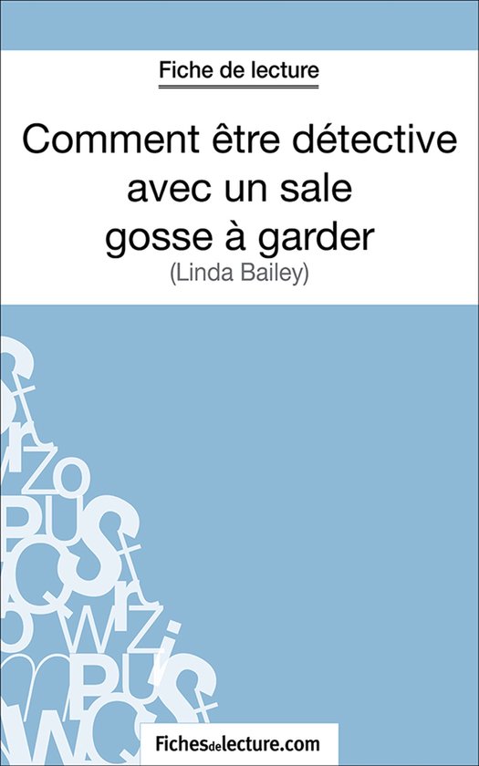 Comment être détective avec un sale gosse à garder - cover
