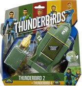 Thunderbirds  Thunderbird 2 met Mini Thunderbird 4 van Thunderbirds VIVID 90293 speelgoedvoertuig - Groen