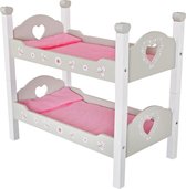 Poppenbed Chad Valley Babies to Love houten stapelbed