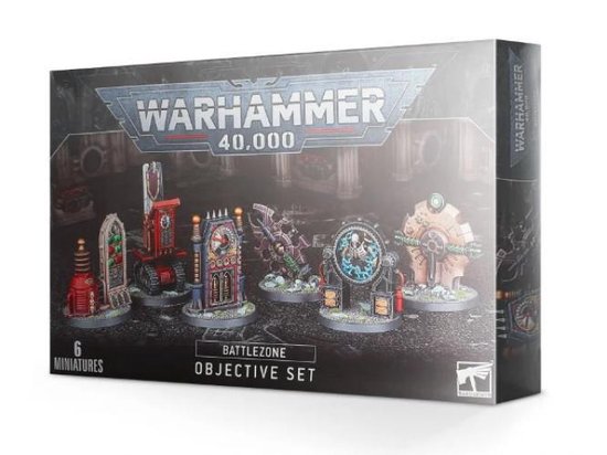 Afbeelding van het spel Warhammer 40.000 Battlezone Objective Set
