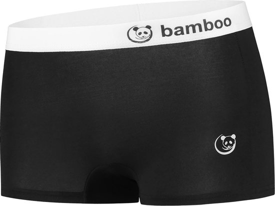 B.Bocelli - Boxershort Bamboo - Femme - Noir - Taille XL