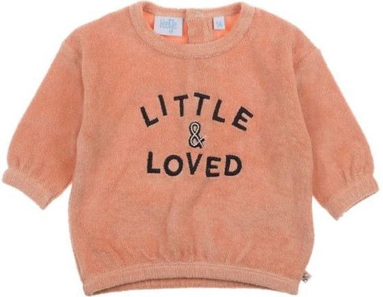 Feetje Sweater Little and Loved Roze MT. 68