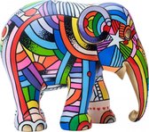 Elephant parade Peace Love & Music 30 cm Handgemaakt Olifantenstandbeeld